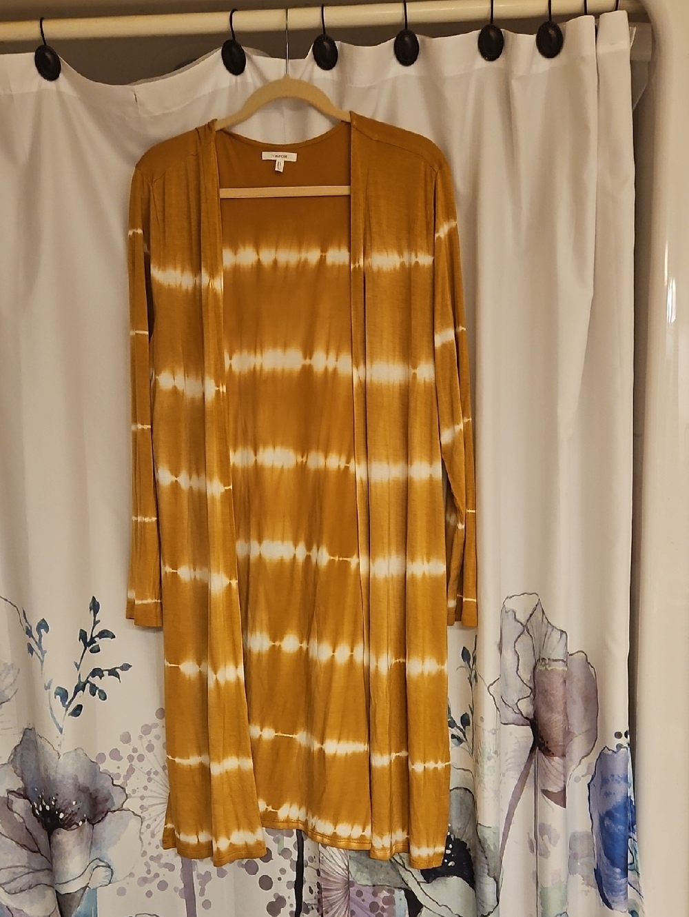 Maurices Mustard Yellow Open Front Cardigan New Never Worn